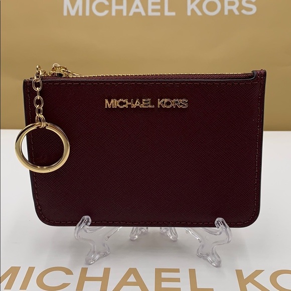 MICHAEL KORS JET SET TRAVEL SM TZ COINPOUCH W ID - Picture 15 of 16